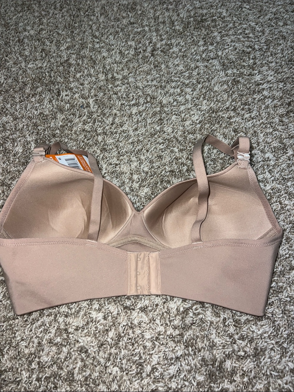 NWT! Warner's Convertible Straps & Comfort Bottom Band Nude T-Shirt Bra 36C - Picture 4 of 8